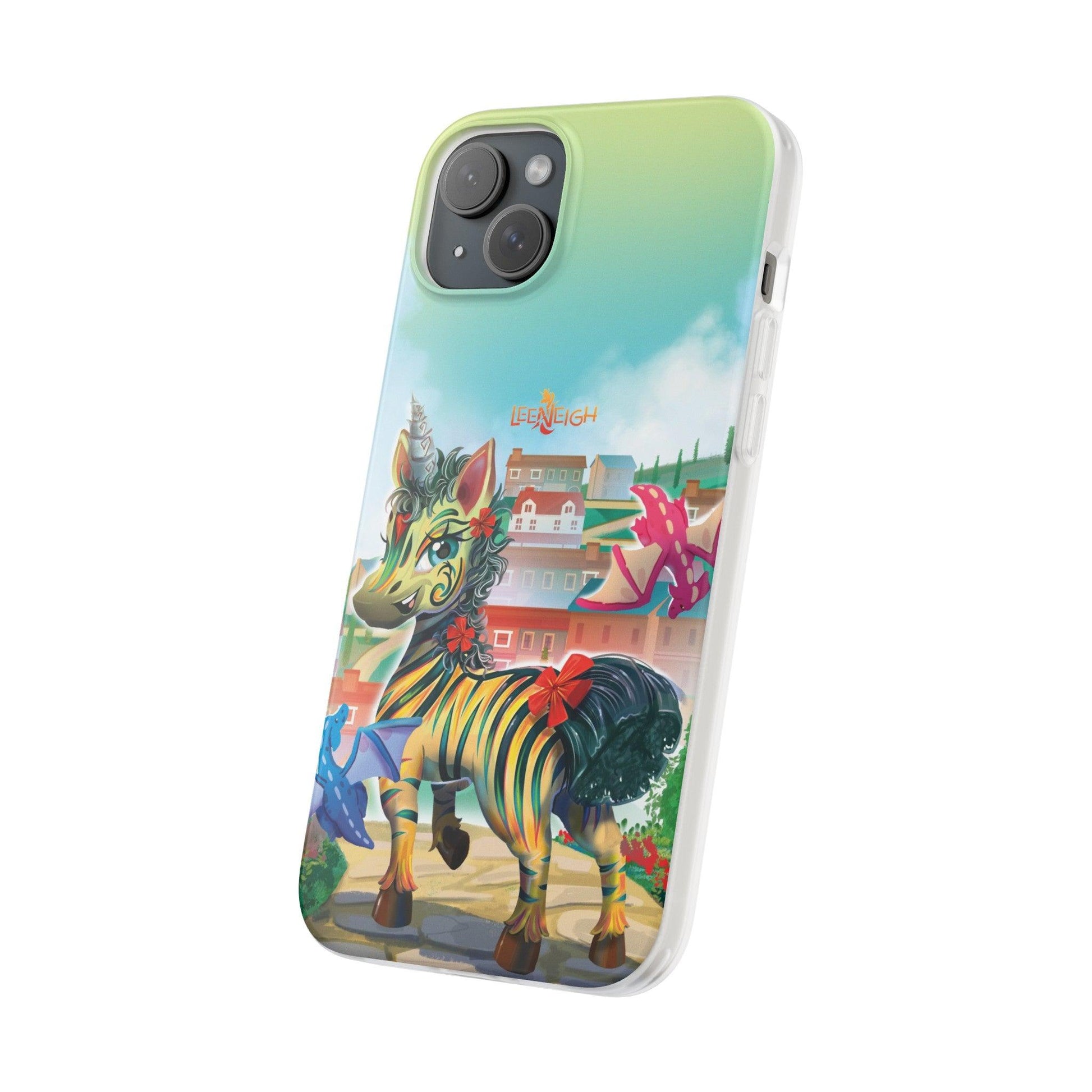 LeeNeigh Flexi Phone Case - Claires Unicorn Adventures