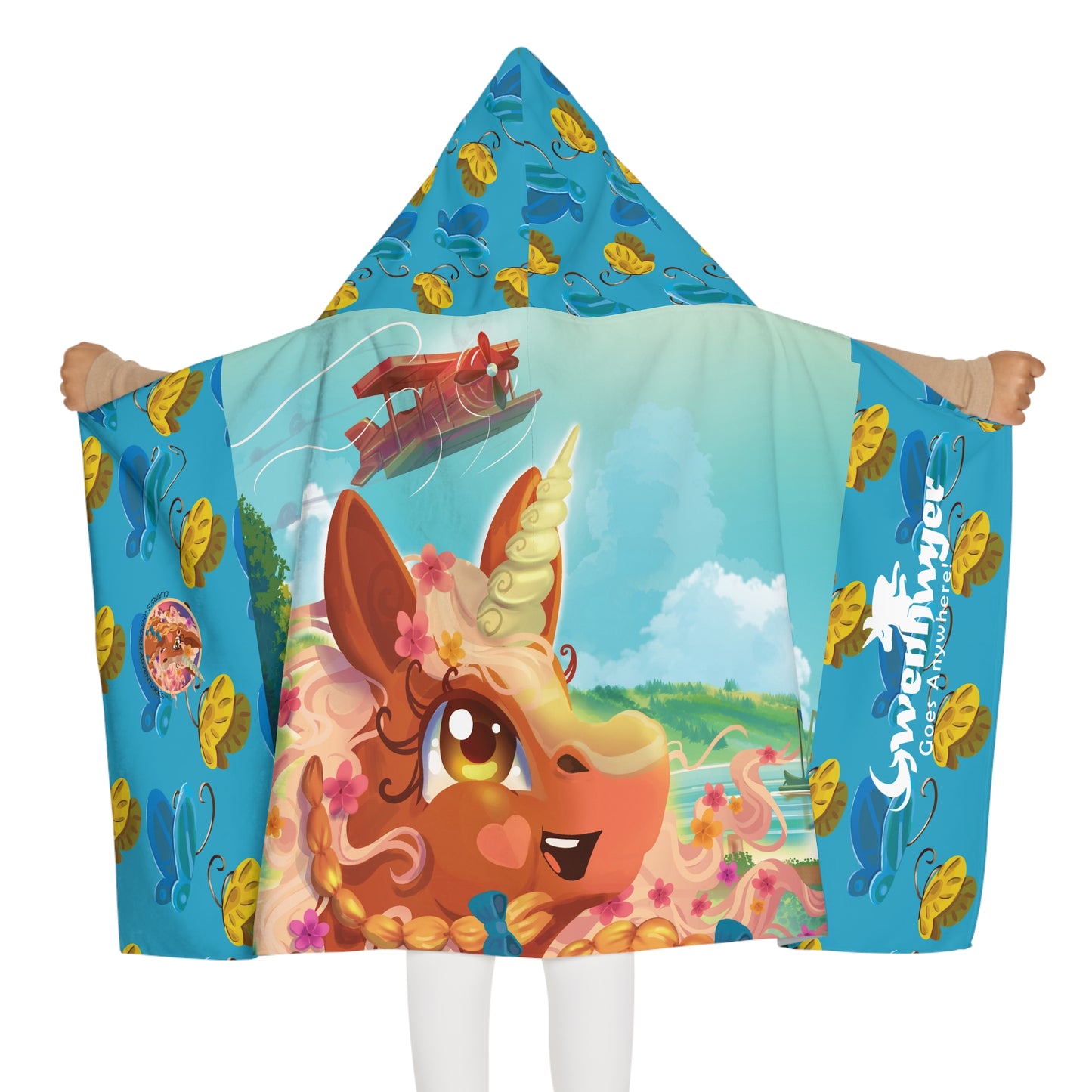 Gwenhwyer - Youth Hooded Towel