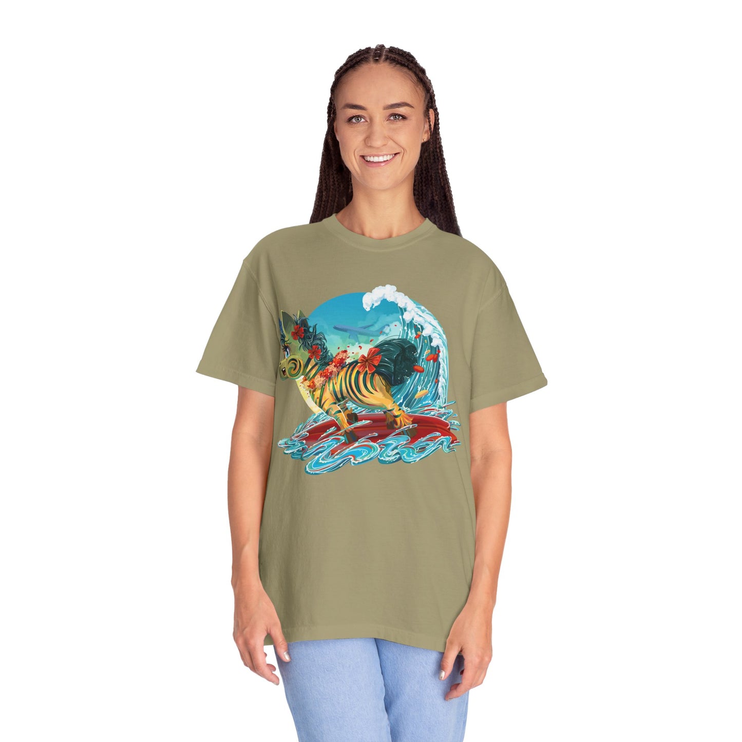 LeeNeigh Goes Surfing Unisex T-shirt