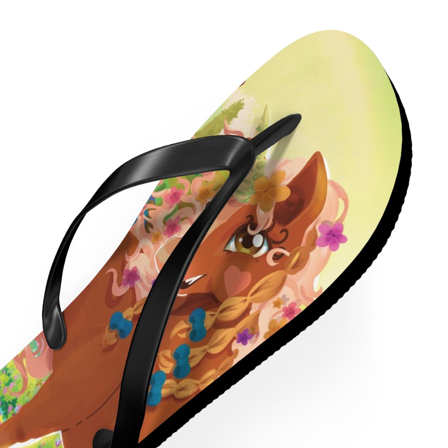 Gwenhwyer Flip Flops - Claires Unicorn Adventures