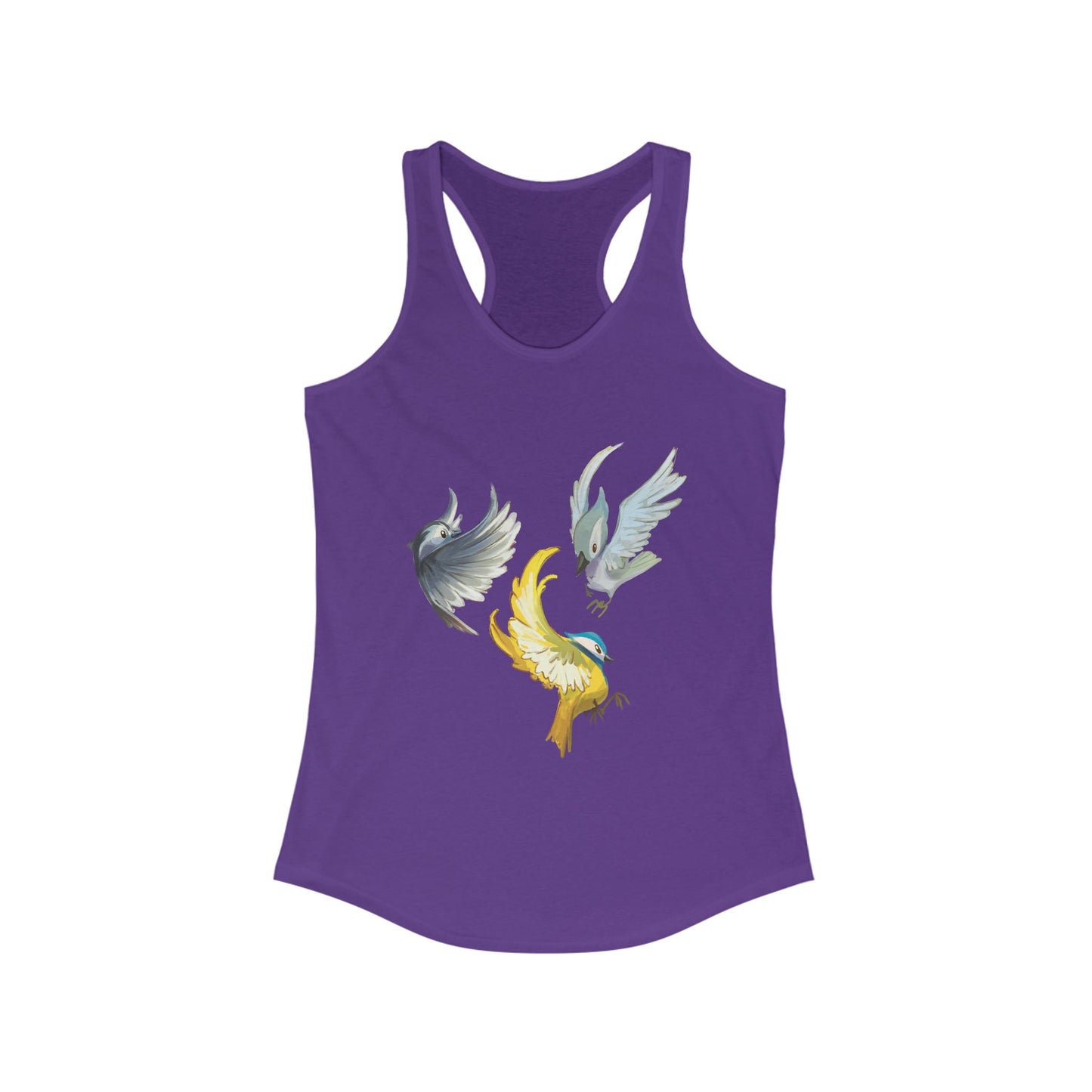 Women's Tank Top - Busy Birds