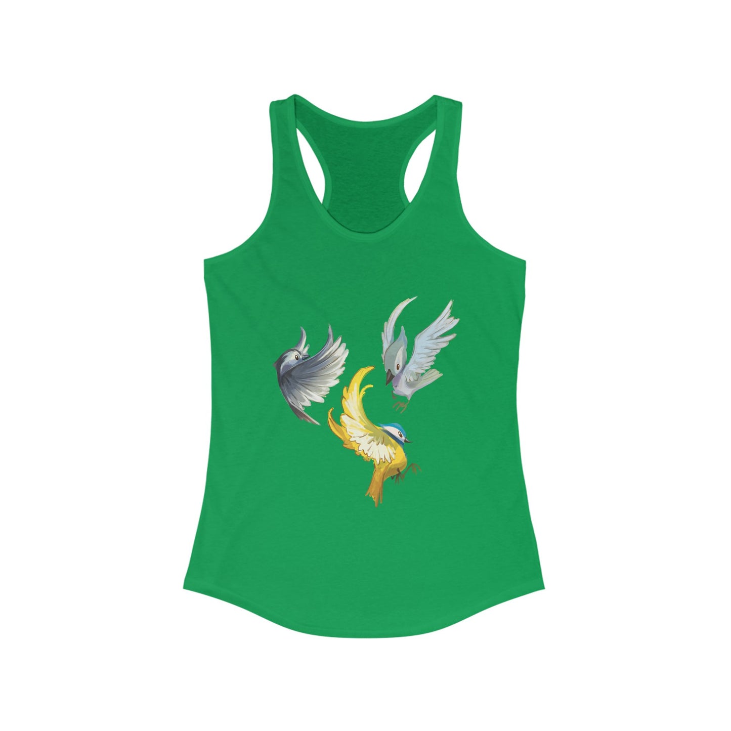 Women's Tank Top - Busy Birds
