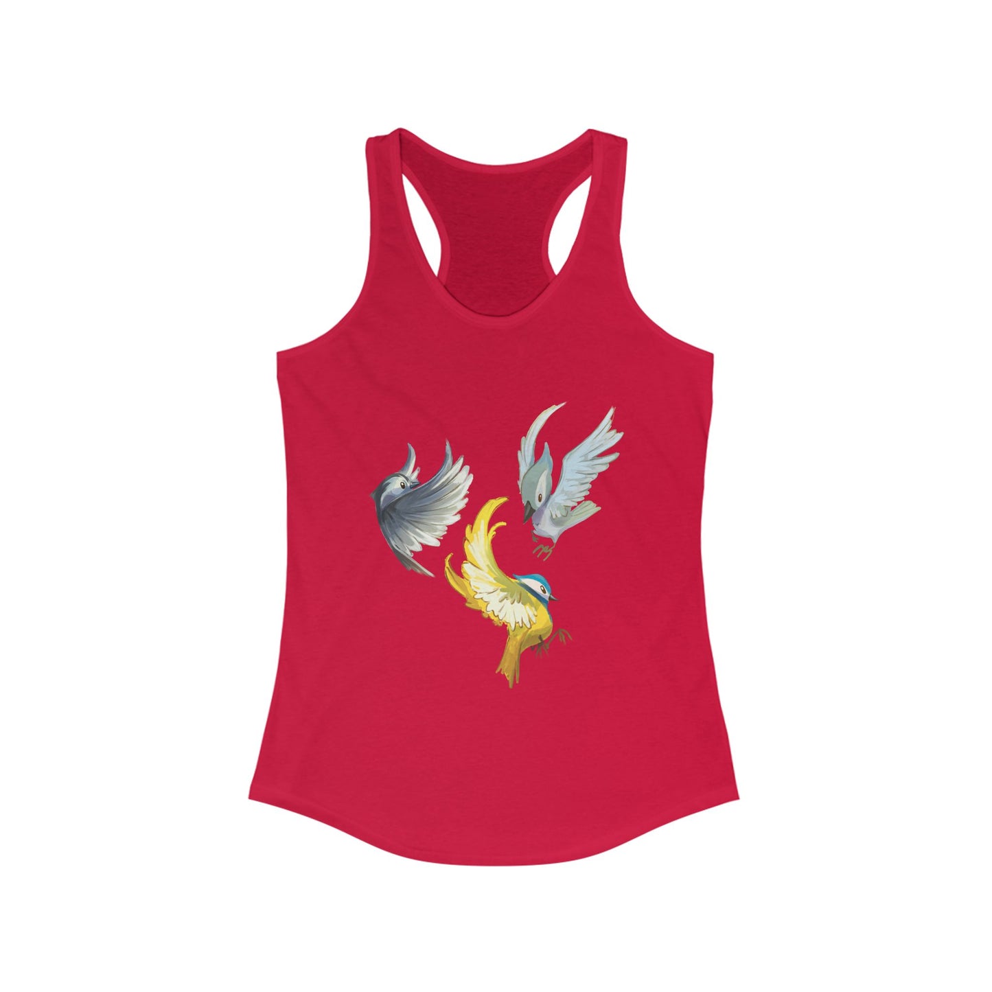 Women's Tank Top - Busy Birds