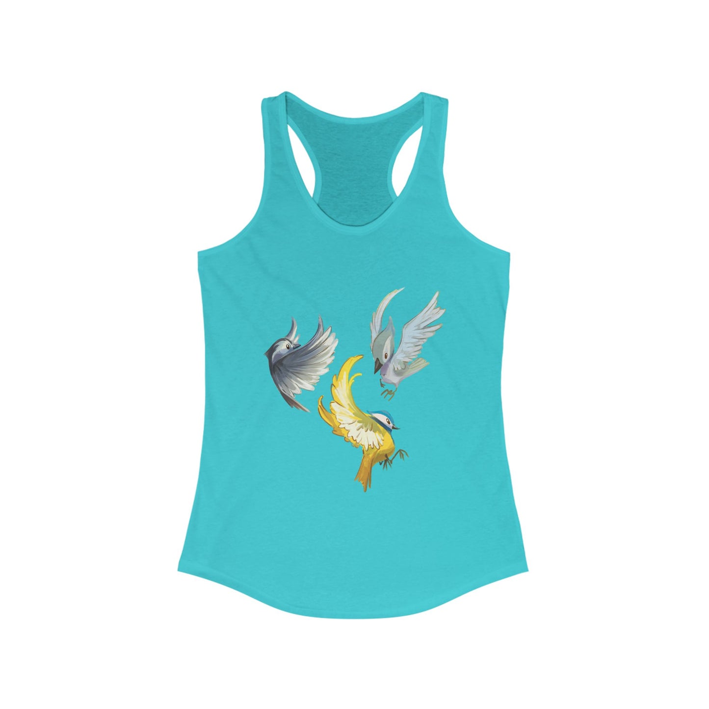 Women's Tank Top - Busy Birds