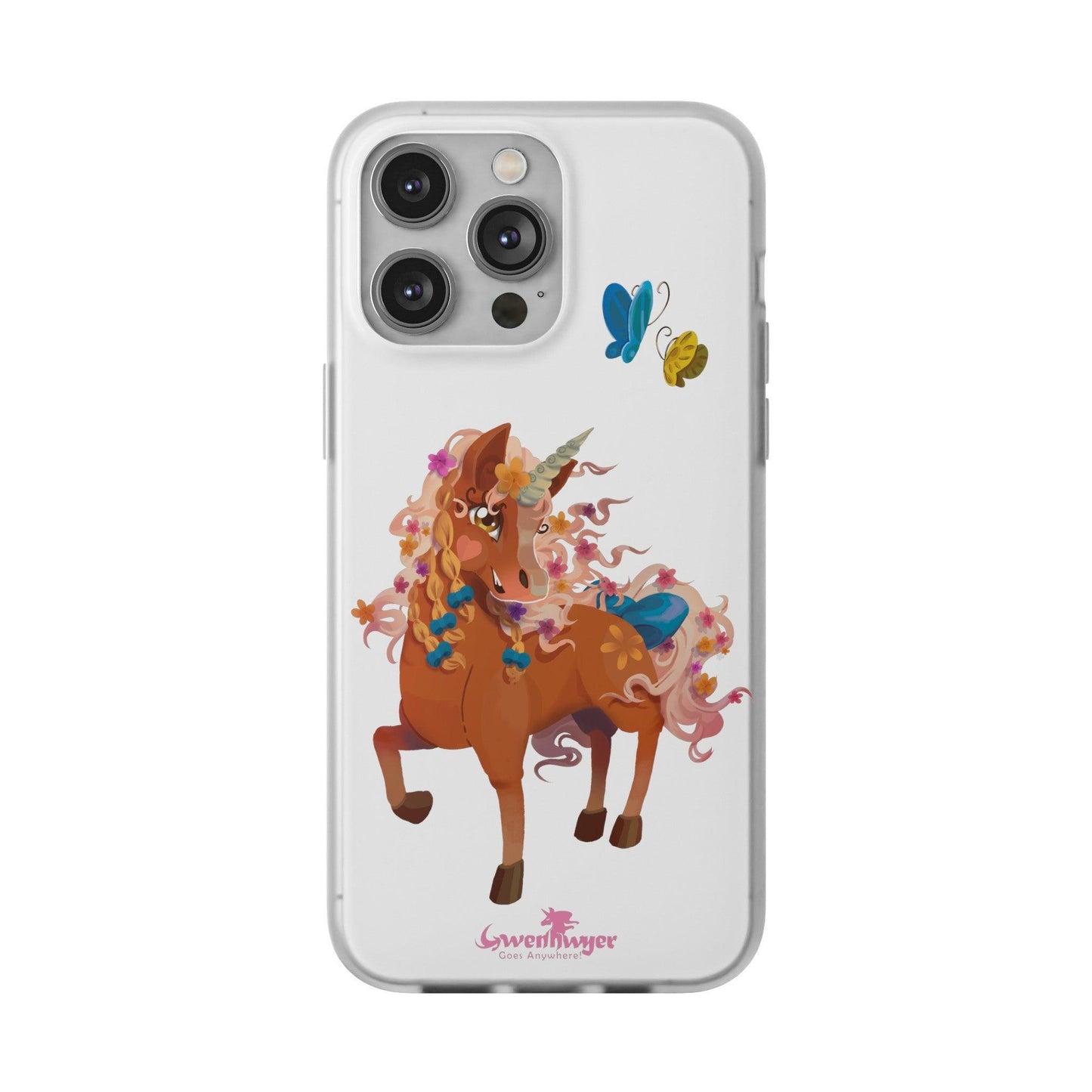 Gwenhwyer Flexi Case - Claires Unicorn Adventures