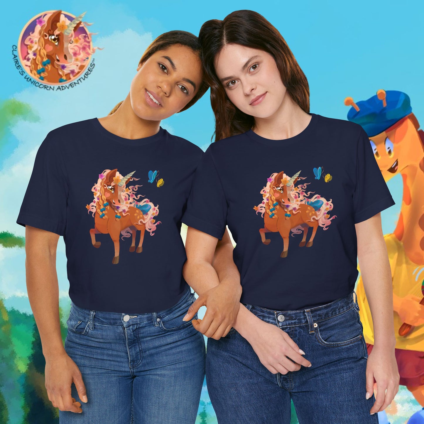 Gwenhwyer Unisex Jersey Short Sleeve Tee