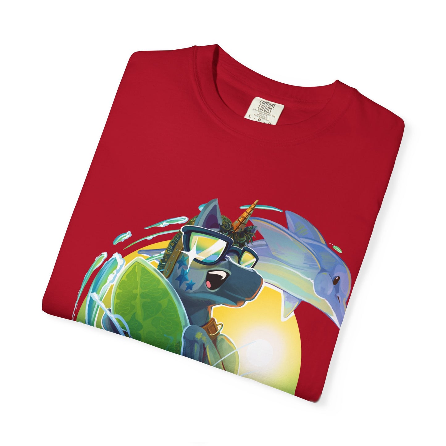 Arty Goes Surfing Unisex T-Shirt
