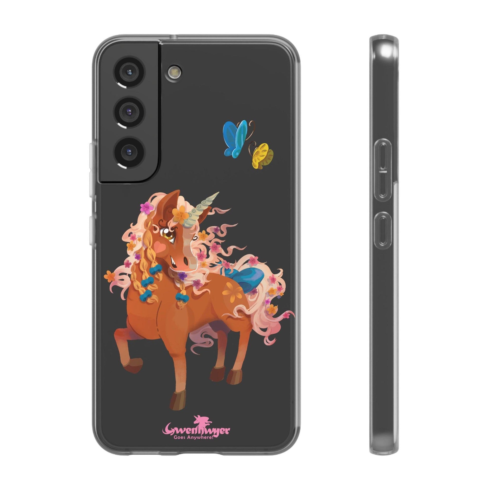 Gwenhwyer Flexi Case - Claires Unicorn Adventures