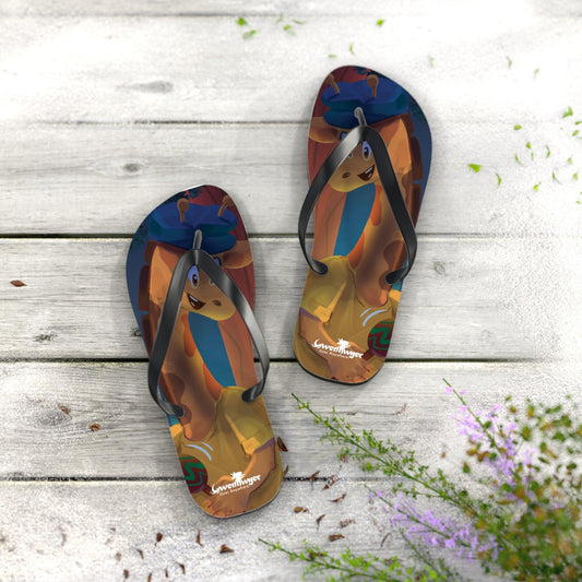 Clippity Clop Giraffe Flip Flops - Claires Unicorn Adventures