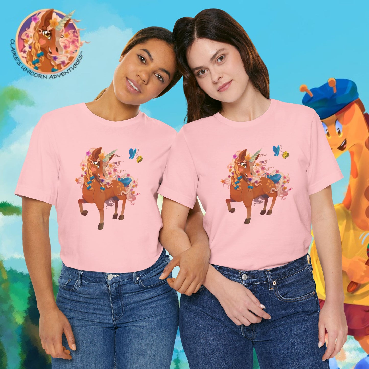 Gwenhwyer Unisex Jersey Short Sleeve Tee