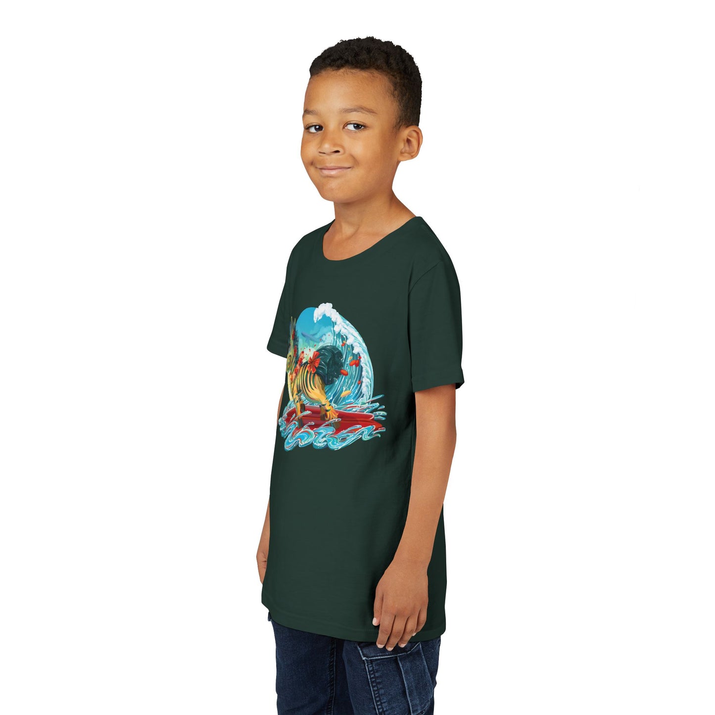 LeeNeigh's Surfing Adventure Kid's T-shirt
