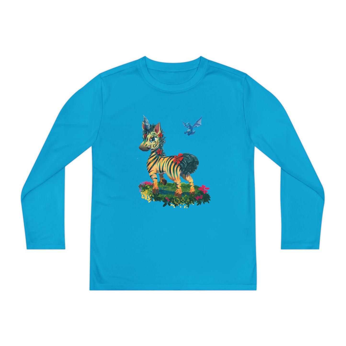Long Sleeve Youth Tee - LeeNeigh Unicorn