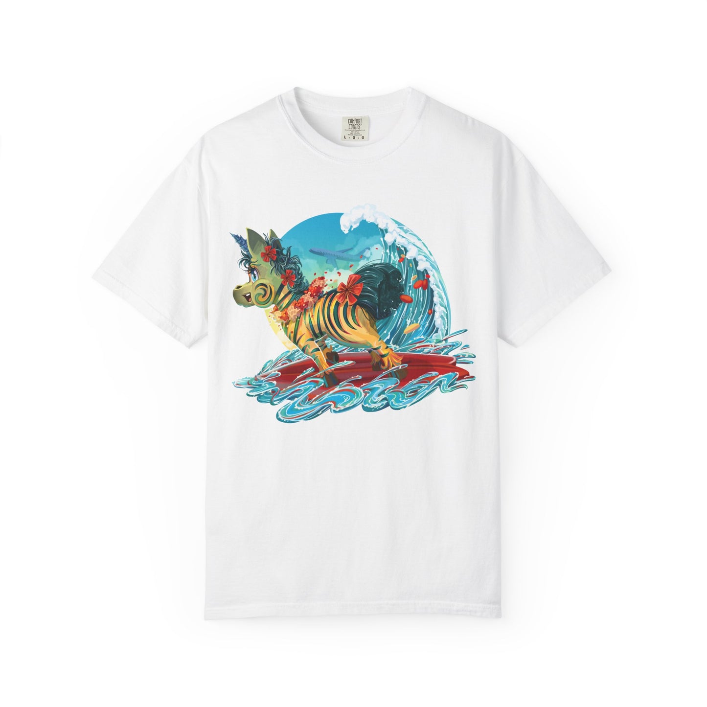 LeeNeigh Goes Surfing Unisex T-shirt