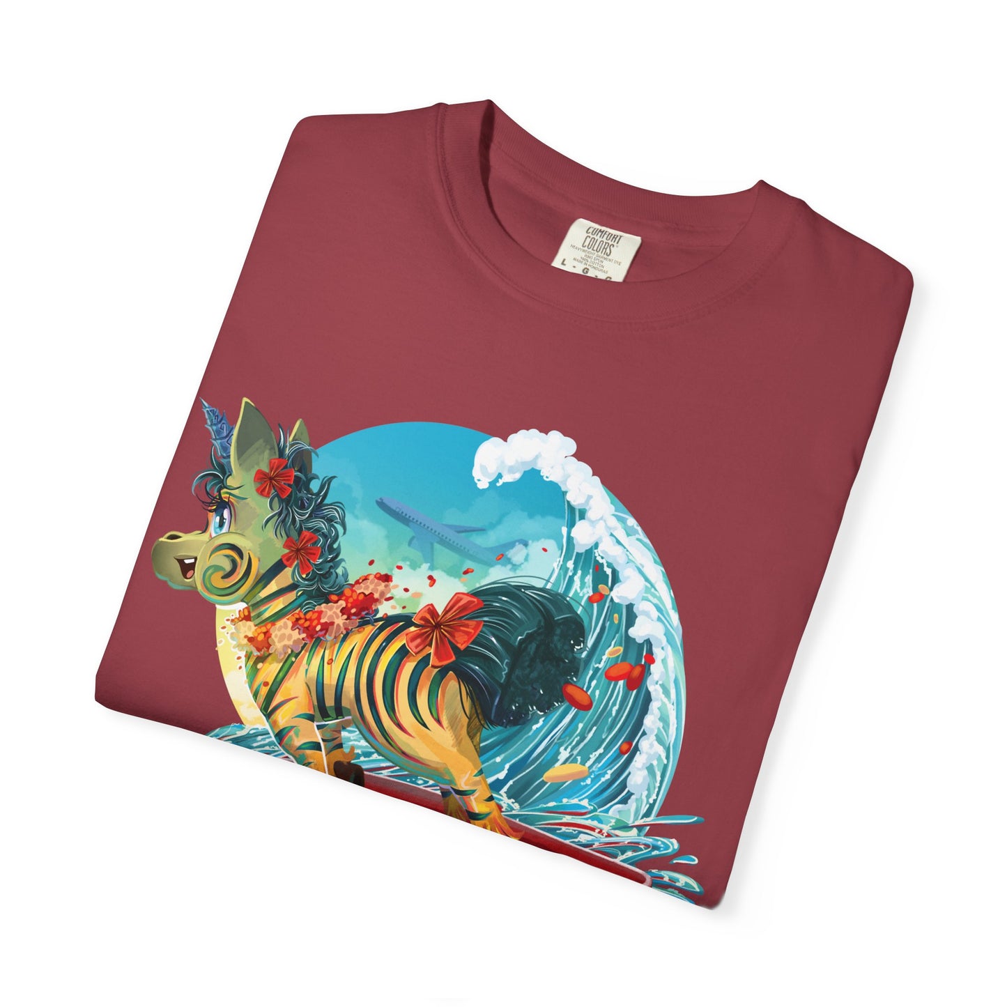 LeeNeigh Goes Surfing Unisex T-shirt