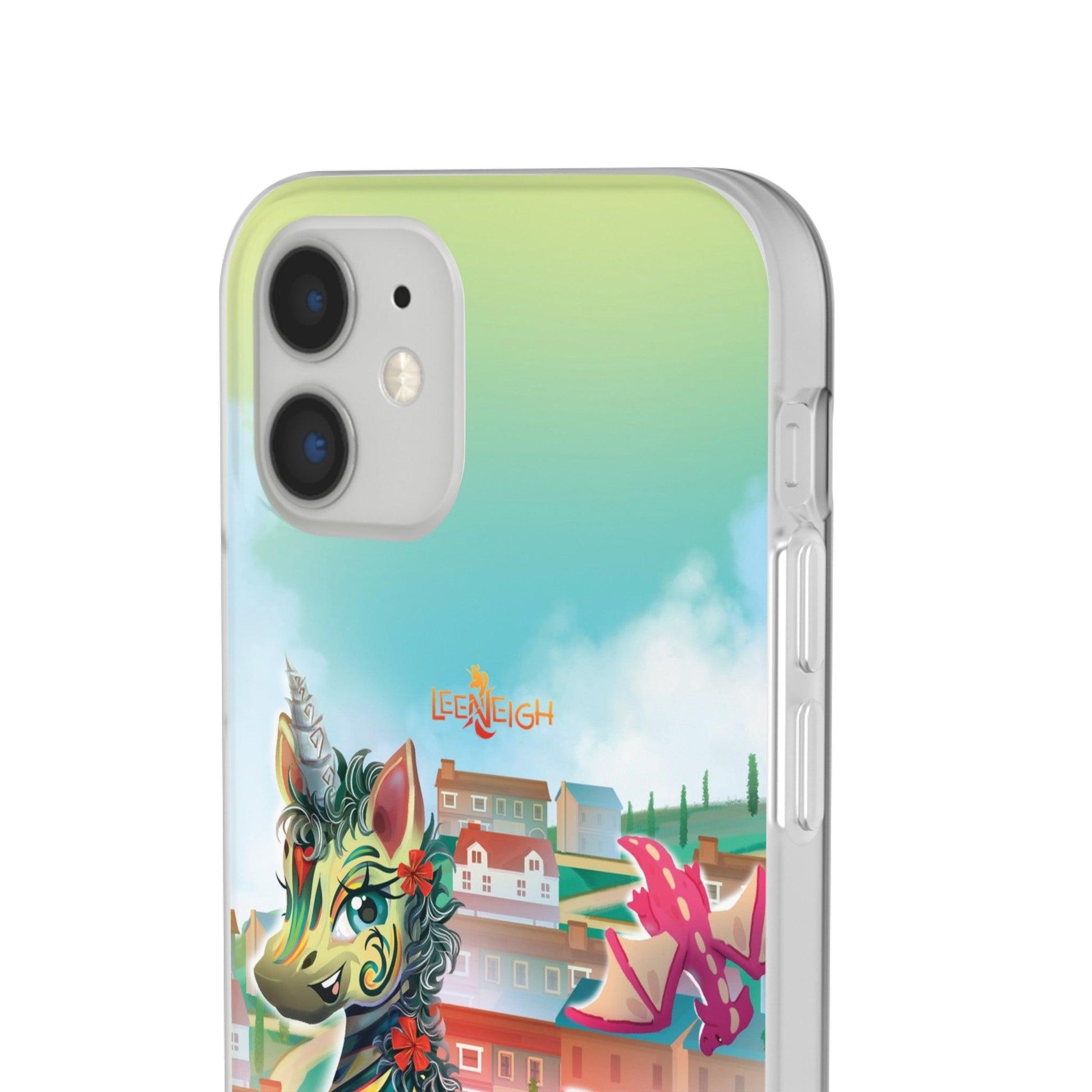 LeeNeigh Flexi Phone Case - Claires Unicorn Adventures