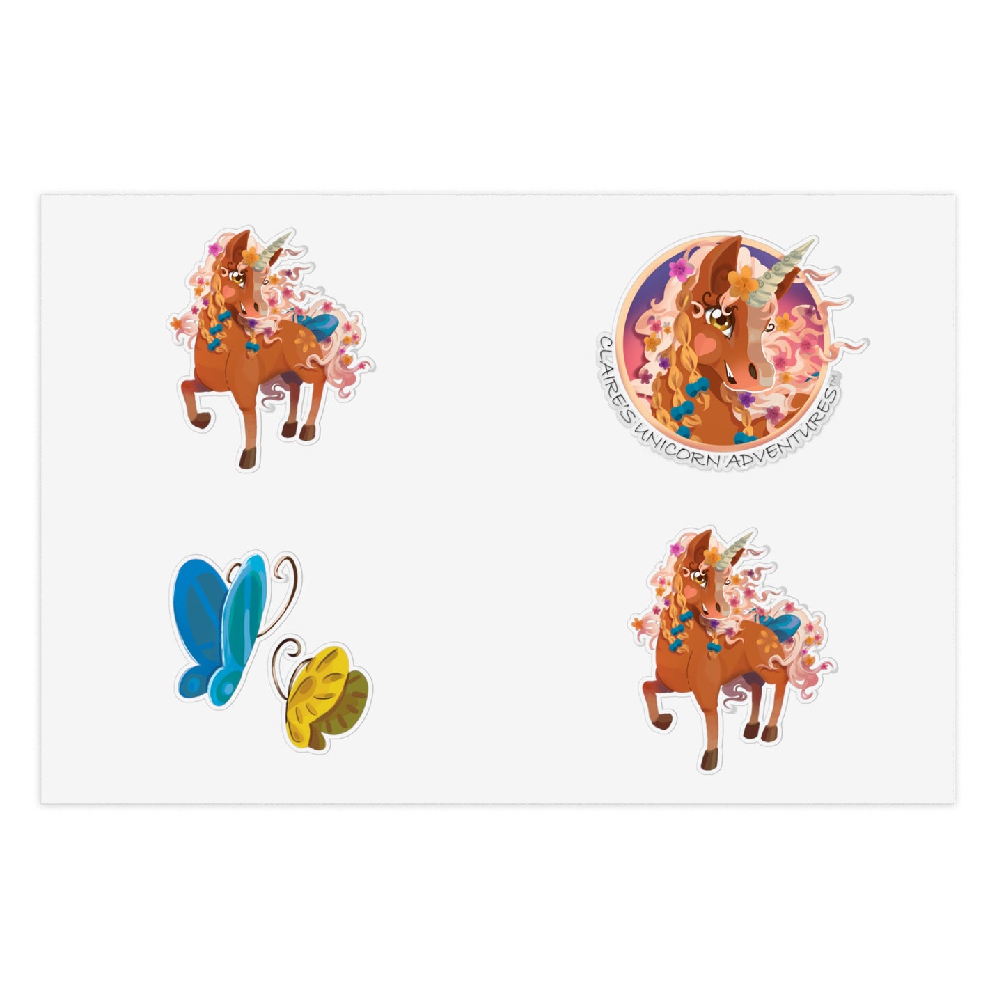 Gwenhwyer Sticker Sheet Bundle, 10pcs