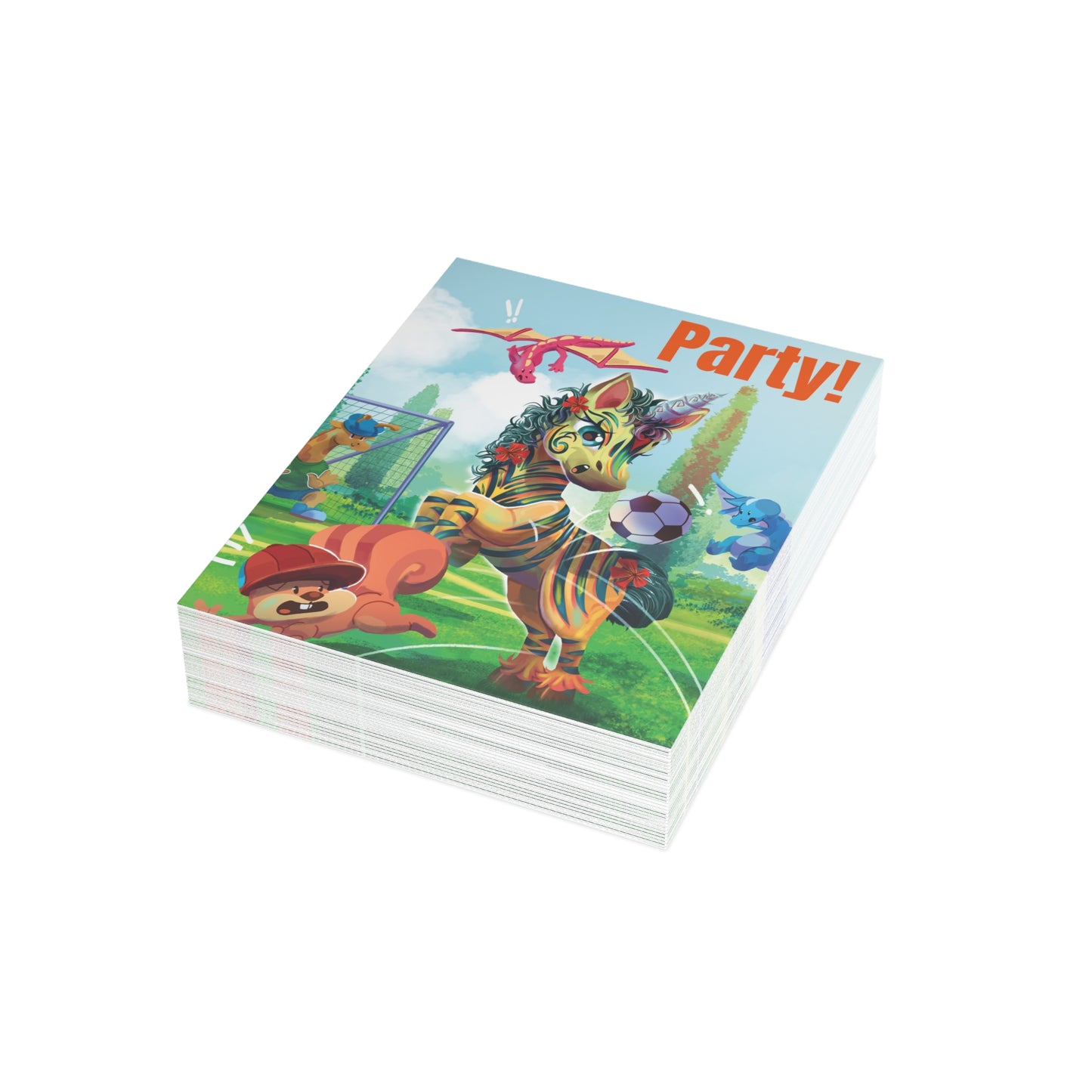 LeeNeigh Party Invitation Postcard Bundles (envelopes not included)