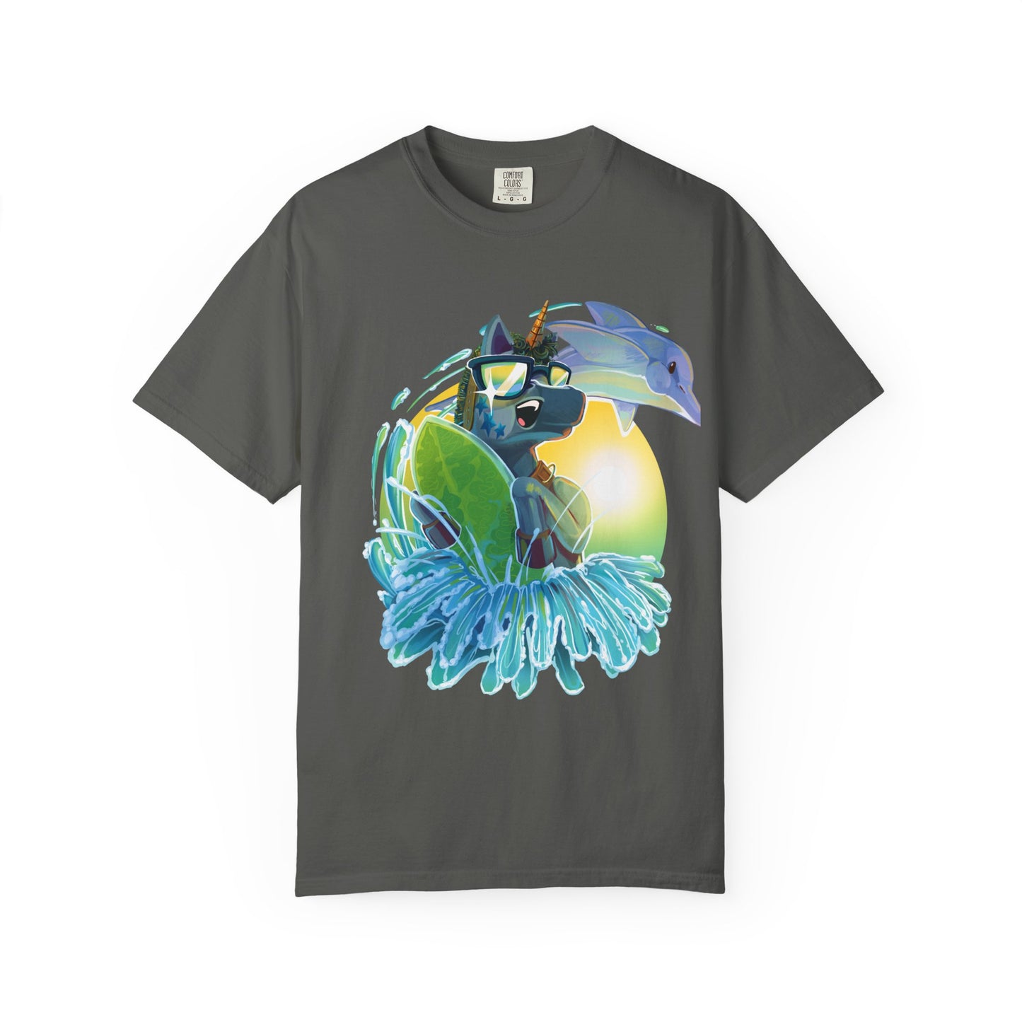 Arty Goes Surfing Unisex T-Shirt