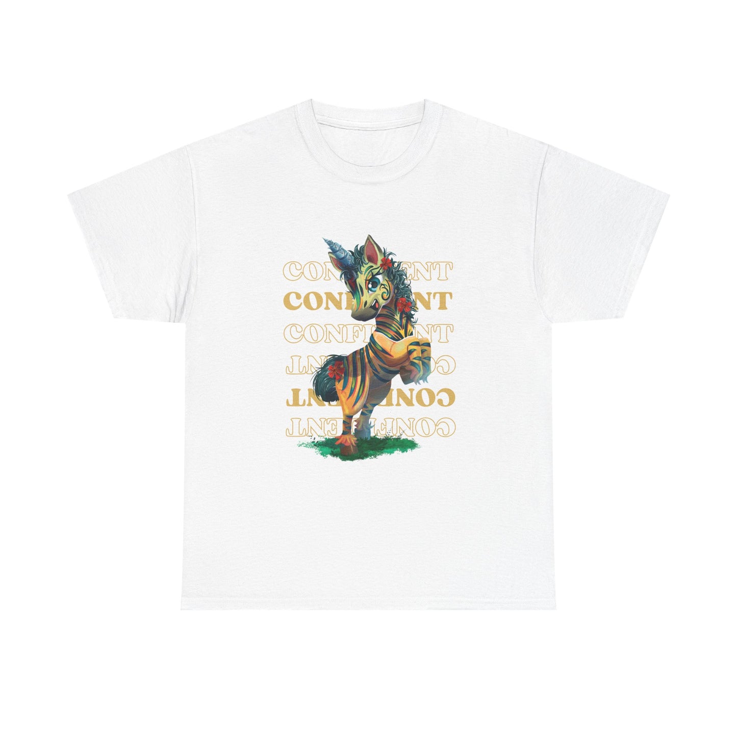 LeeNeigh Confident Unisex Heavy Cotton Tee