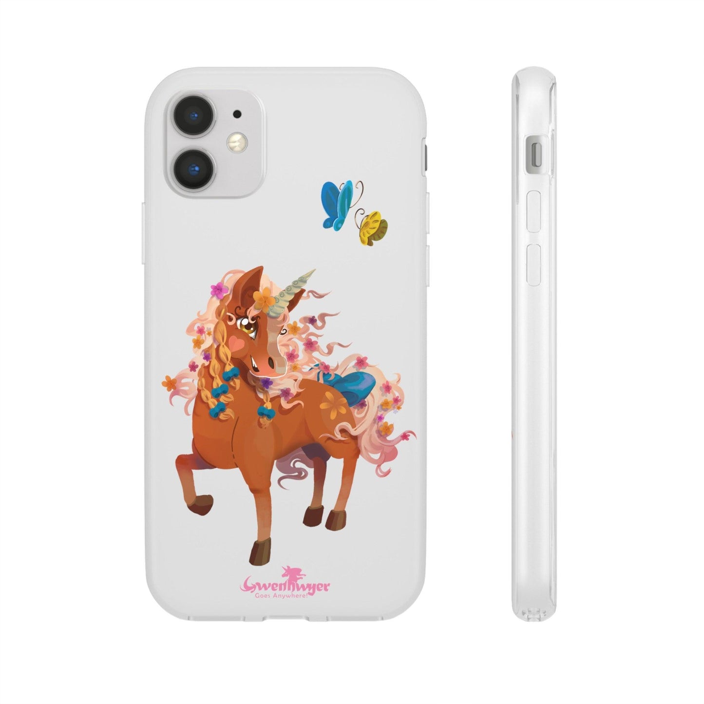 Gwenhwyer Flexi Case - Claires Unicorn Adventures