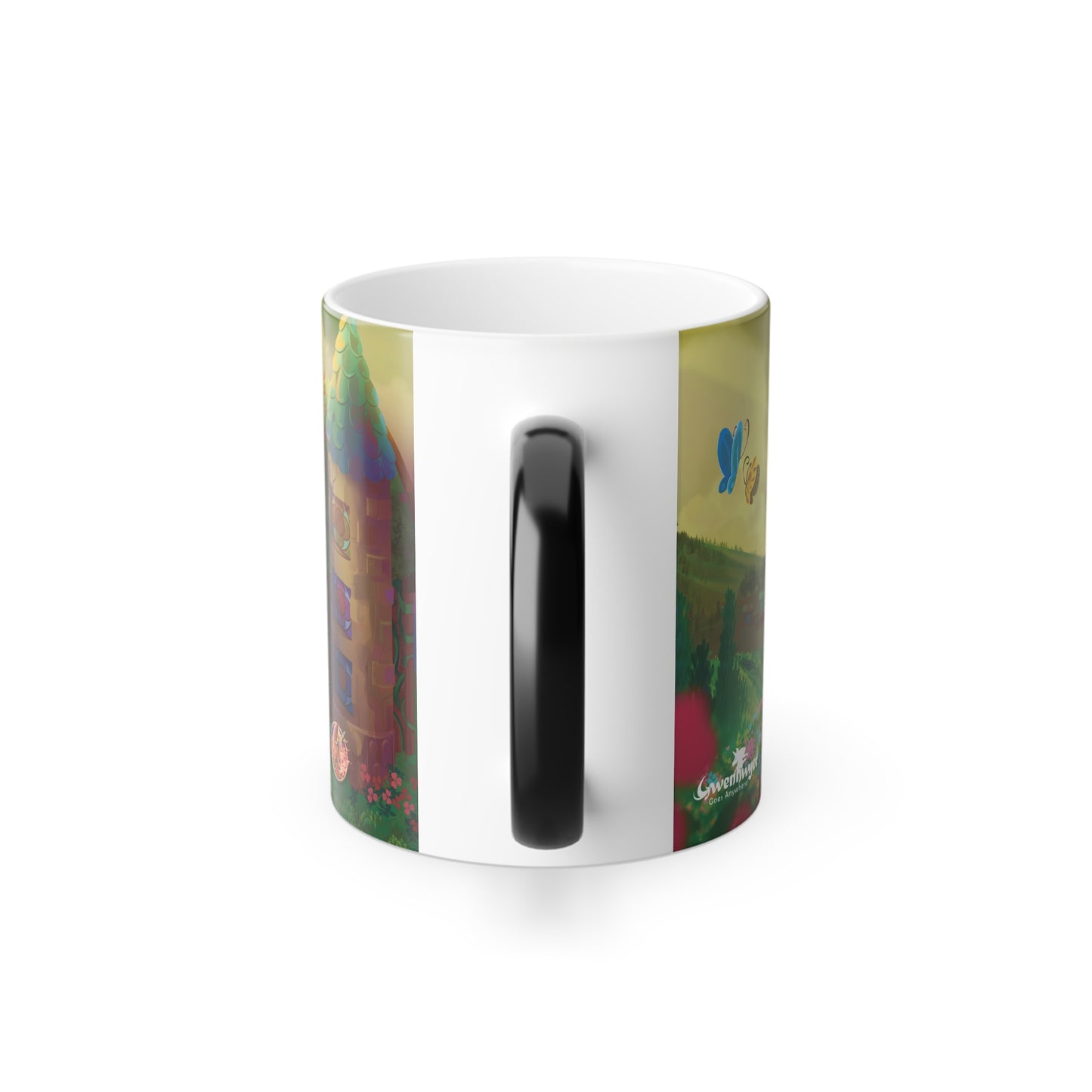 Gwenhwyer Goes Anywhere - Color Morphing Mug, 11oz