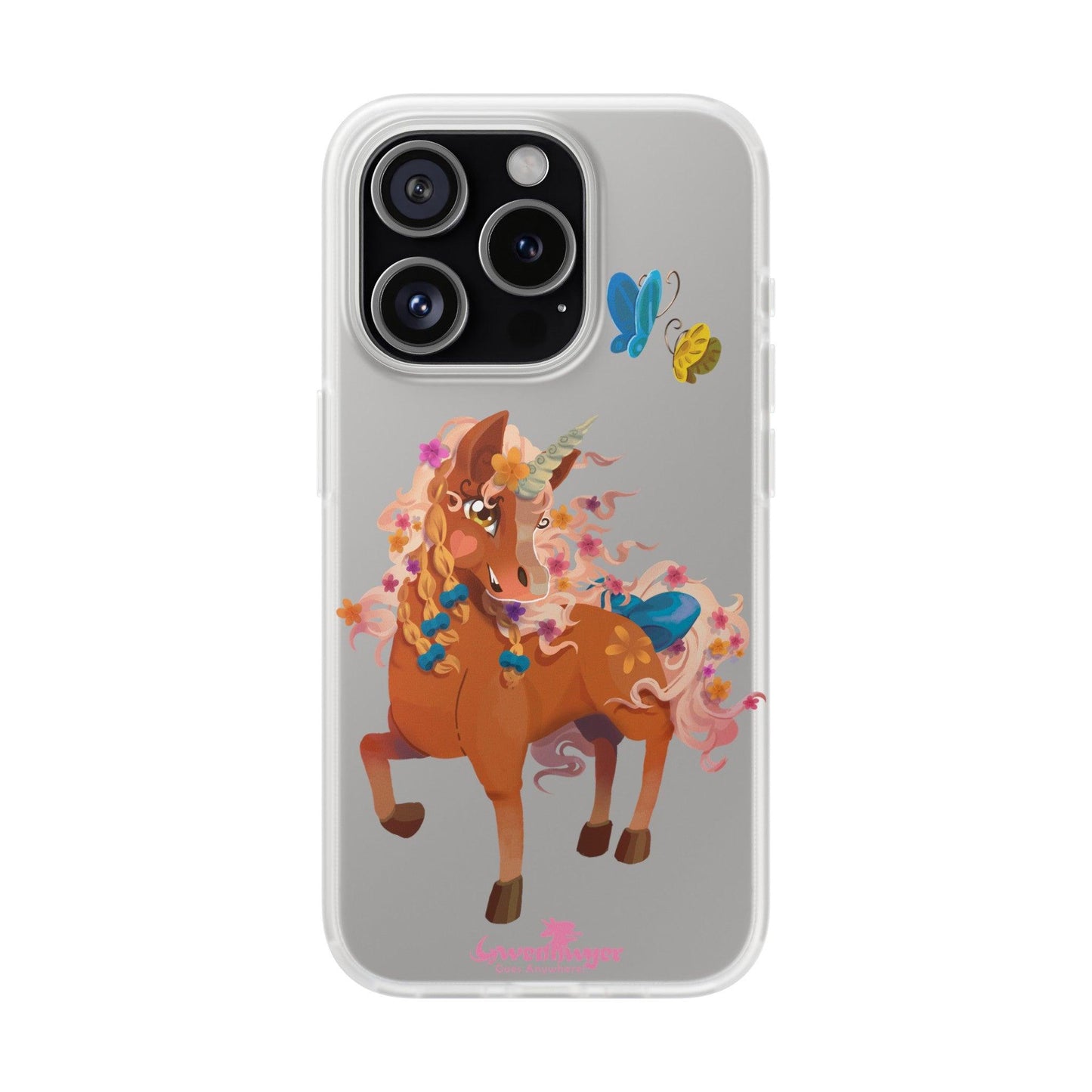 Gwenhwyer Flexi Case - Claires Unicorn Adventures