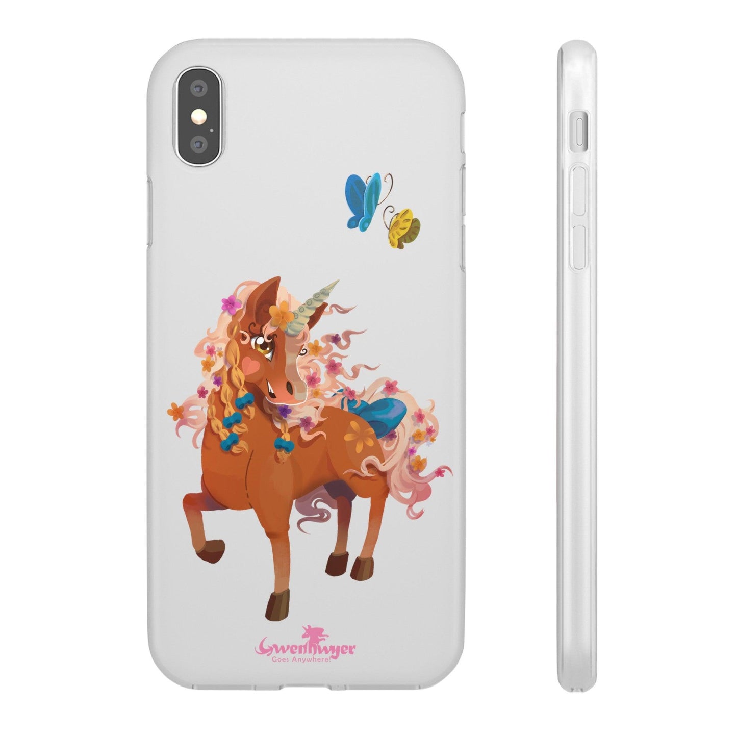 Gwenhwyer Flexi Case - Claires Unicorn Adventures