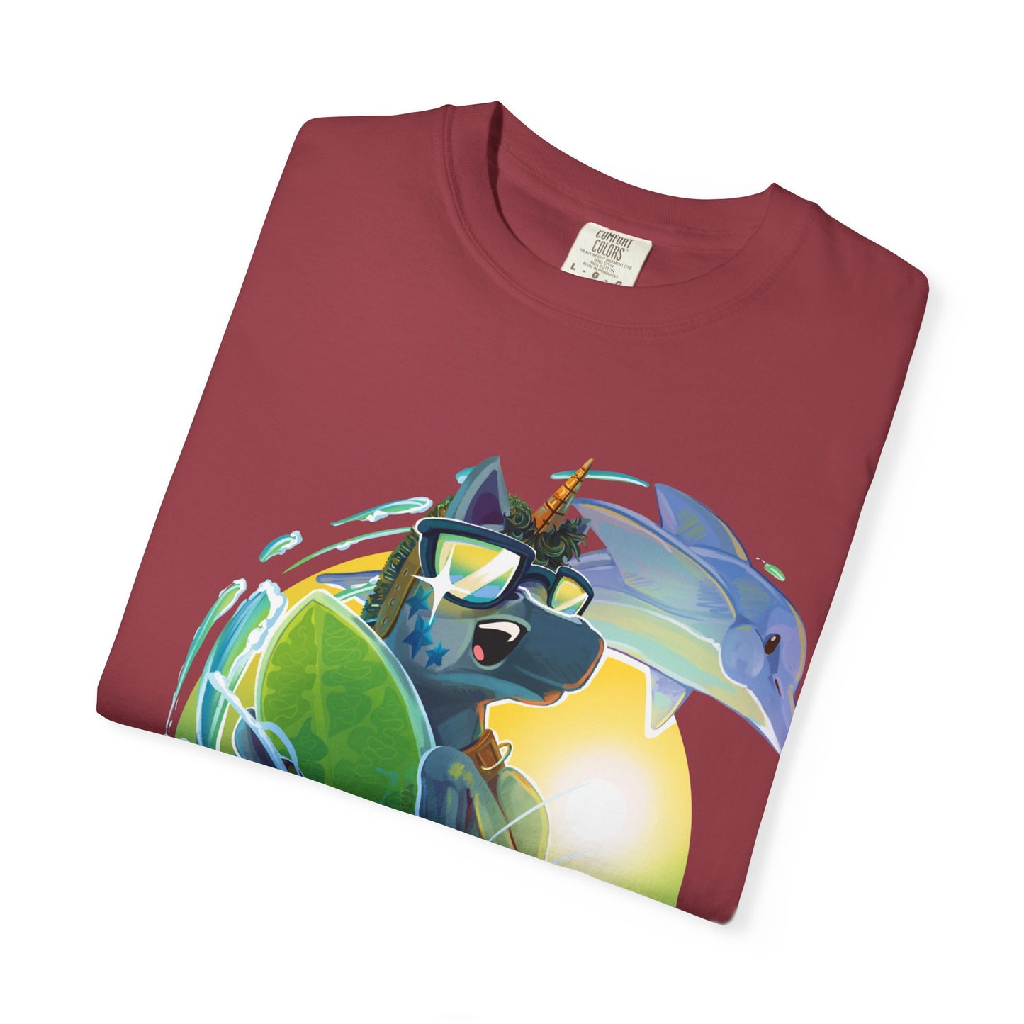 Arty Goes Surfing Unisex T-Shirt