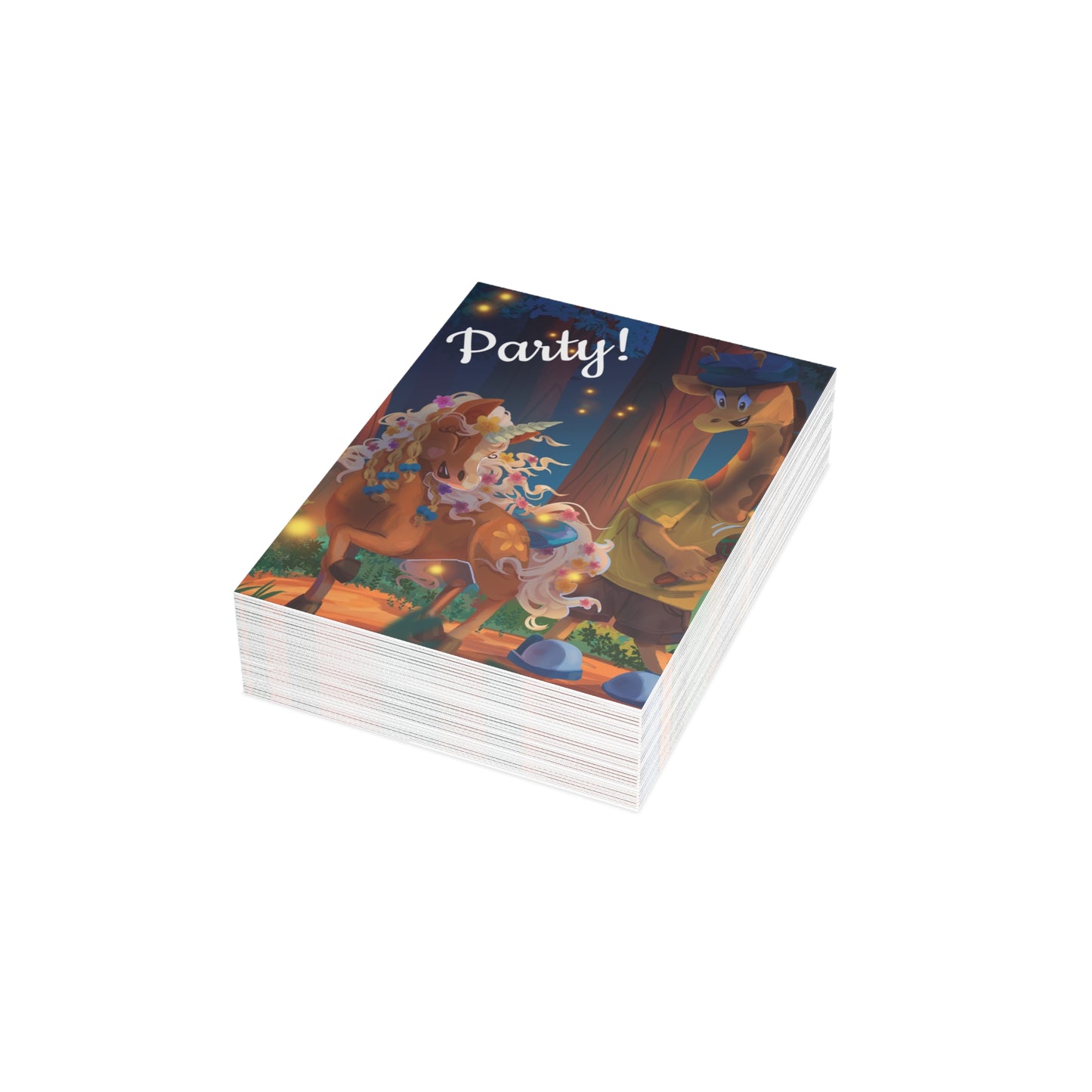 Gwenhwyer Party Invitation Postcard Bundles (envelopes not included)