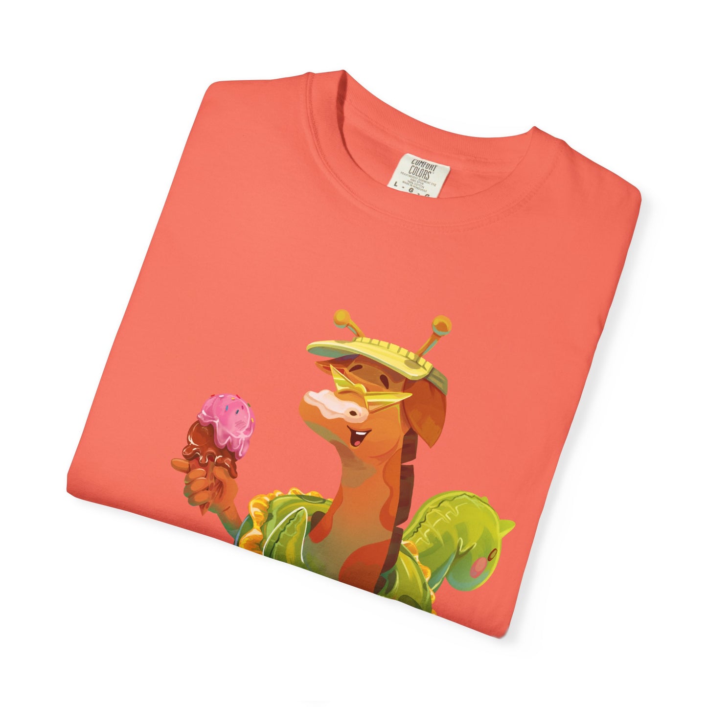 Clippity Clop Giraffe in a Pool Unisex T-shirt