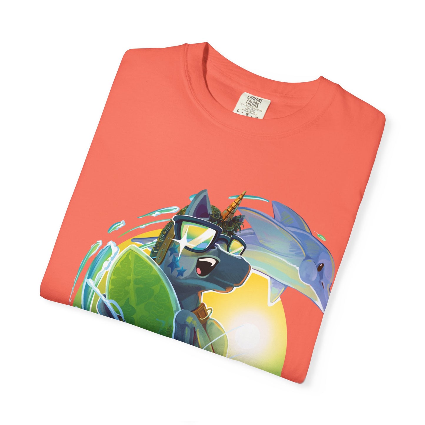 Arty Goes Surfing Unisex T-Shirt