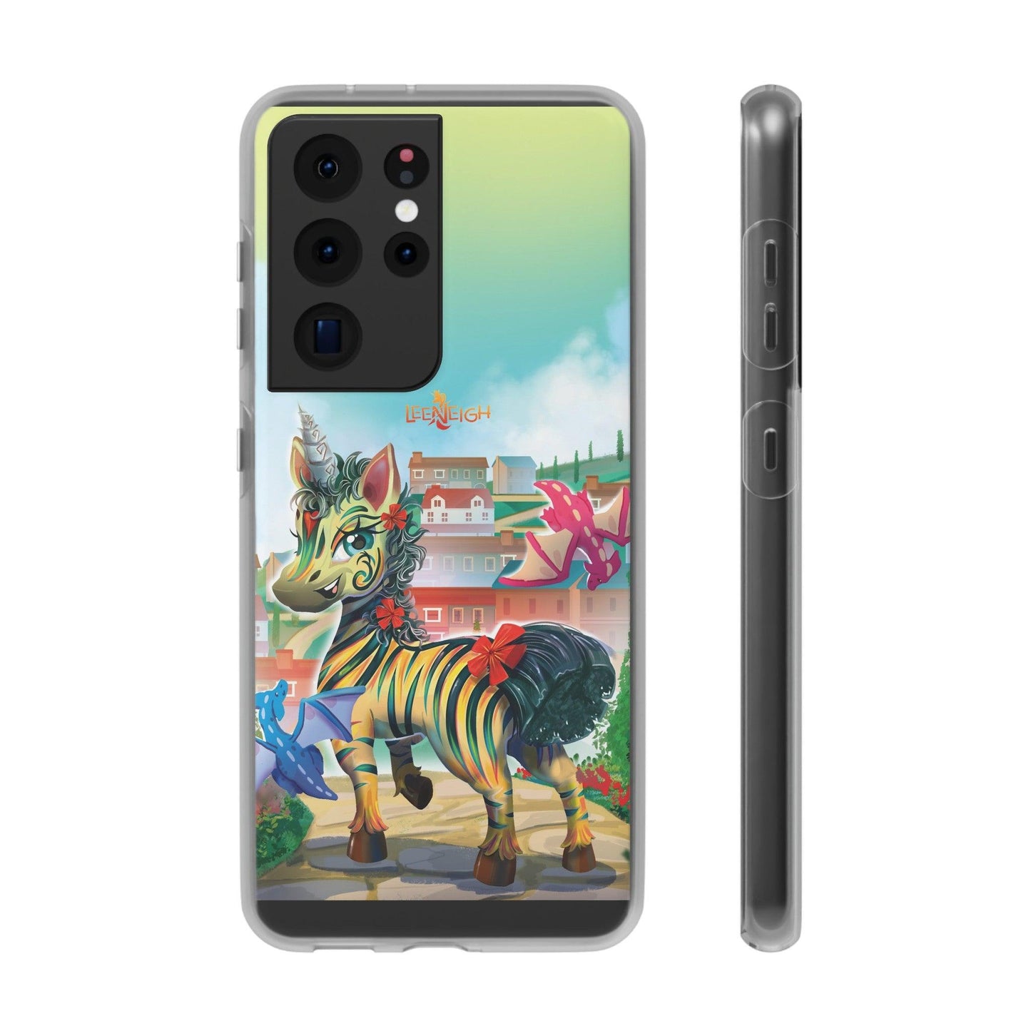 LeeNeigh Flexi Phone Case - Claires Unicorn Adventures