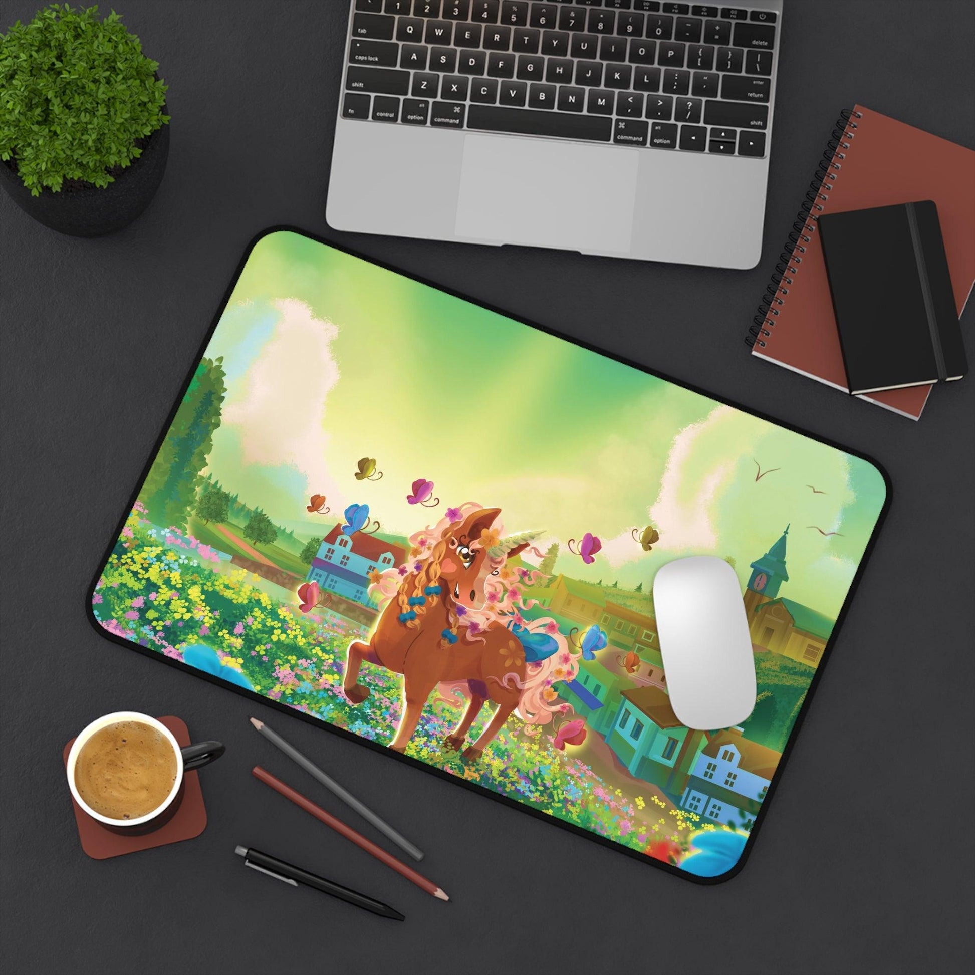 Desk Mat - Claires Unicorn Adventures