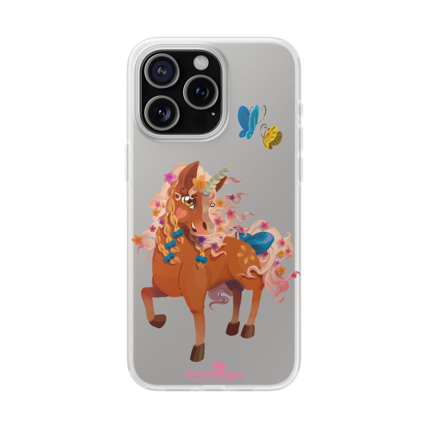 Gwenhwyer Flexi Case - Claires Unicorn Adventures