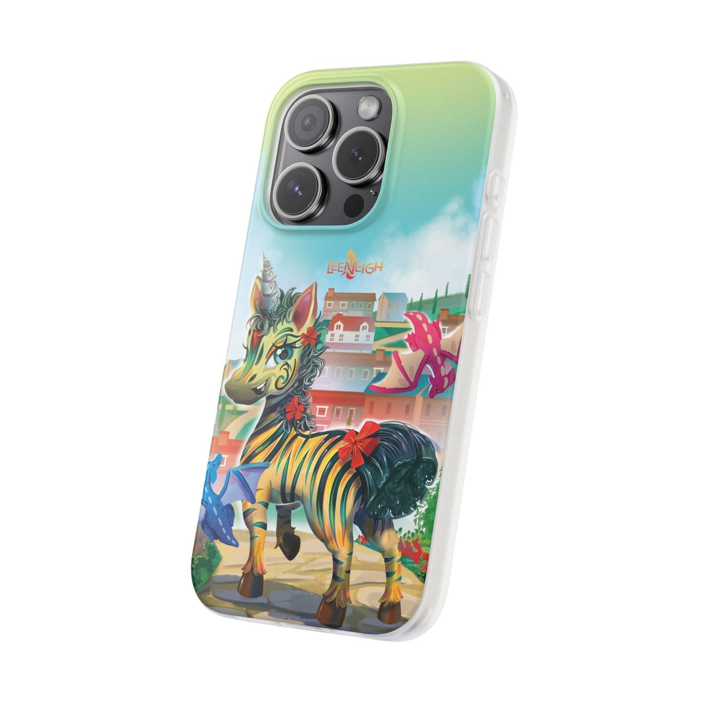 LeeNeigh Flexi Phone Case - Claires Unicorn Adventures