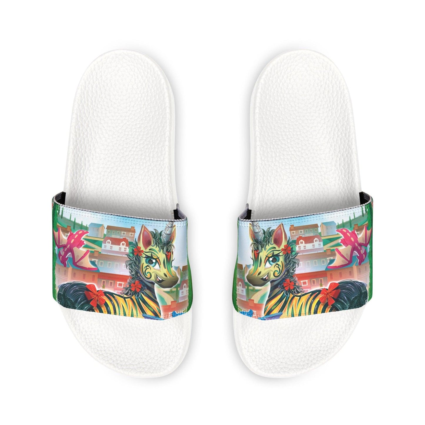 Youth LeeNeigh Removable-Strap Sandals - Claires Unicorn Adventures
