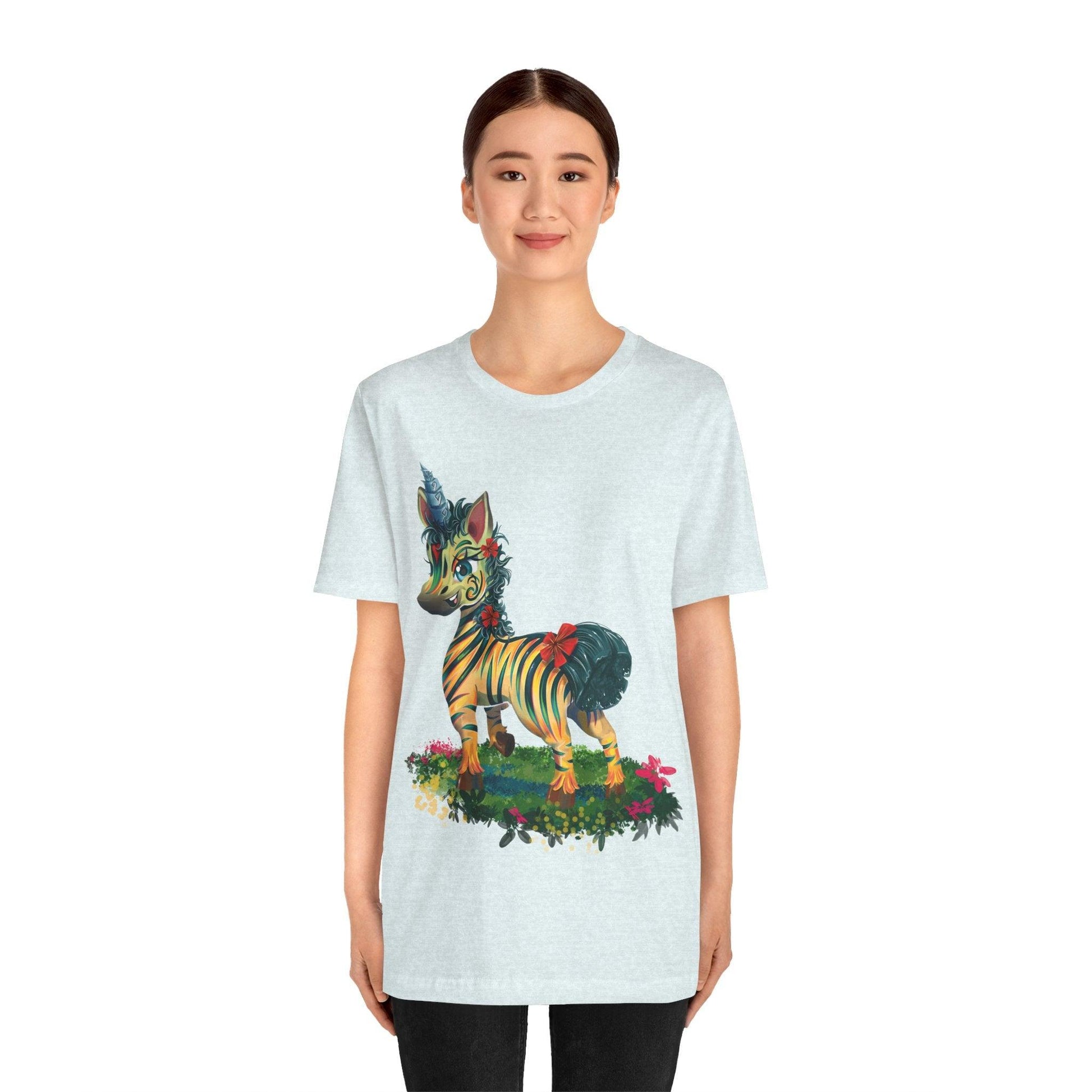 LeeNeigh Unisex Jersey Short Sleeve Tee - Claires Unicorn Adventures