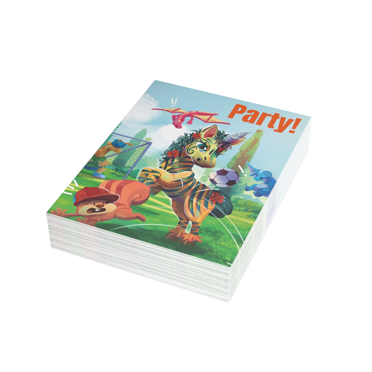 LeeNeigh Party Invitation Postcard Bundles (envelopes not included)