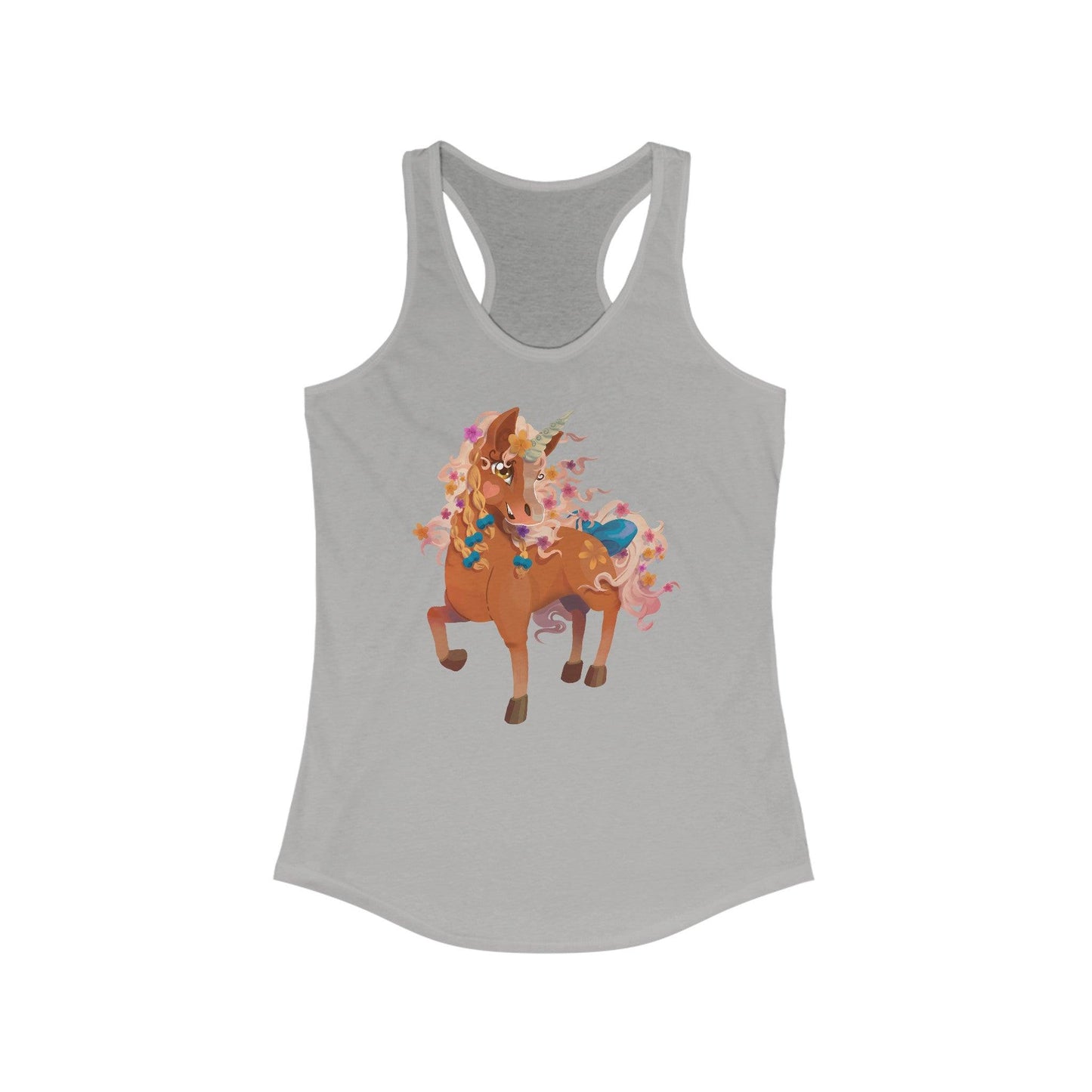 Gwenhwyer's Women's Racerback Tank - Claires Unicorn Adventures