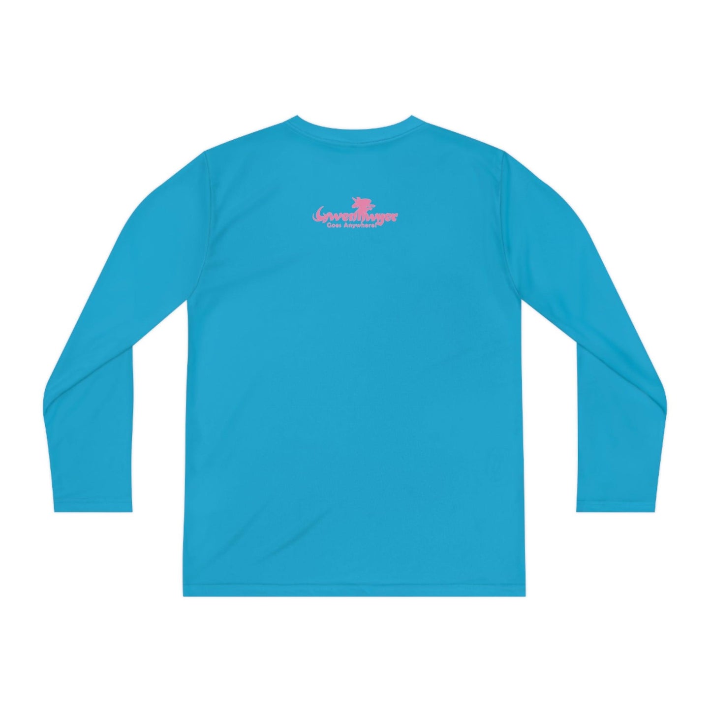 Gwenhwyer Youth Long Sleeve Competitor Tee - Claires Unicorn Adventures