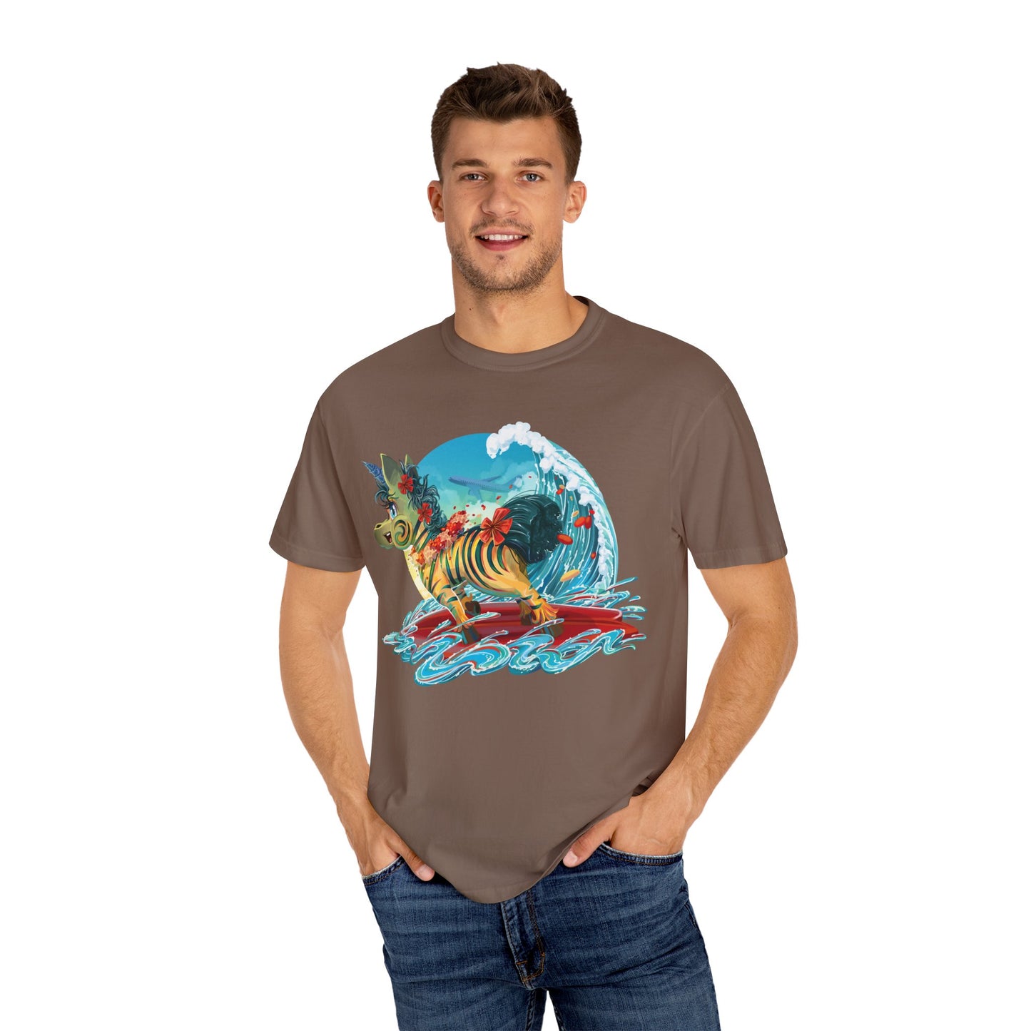 LeeNeigh Goes Surfing Unisex T-shirt