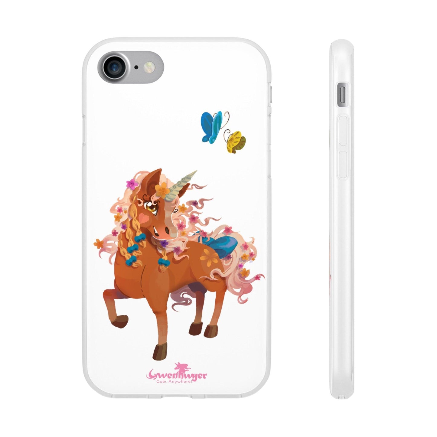 Gwenhwyer Flexi Case - Claires Unicorn Adventures