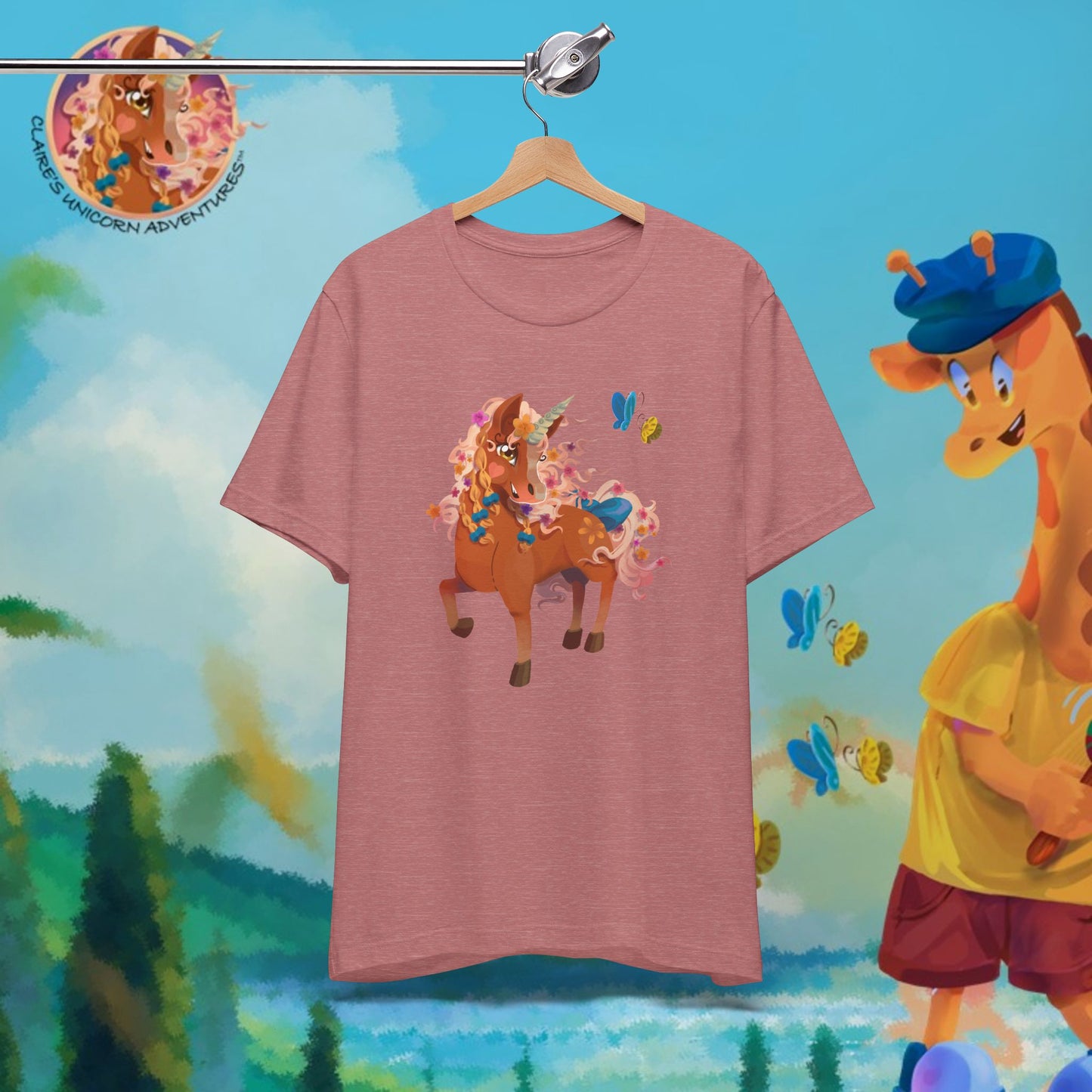 Gwenhwyer Unisex Jersey Short Sleeve Tee