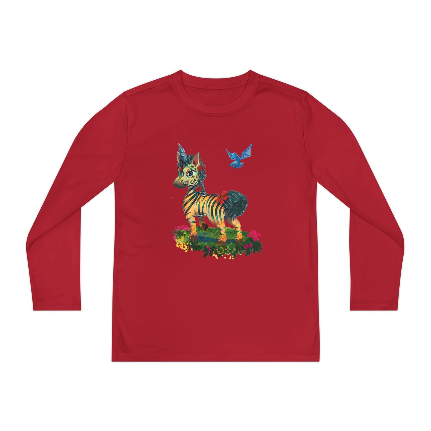 Long Sleeve Youth Tee - LeeNeigh Unicorn