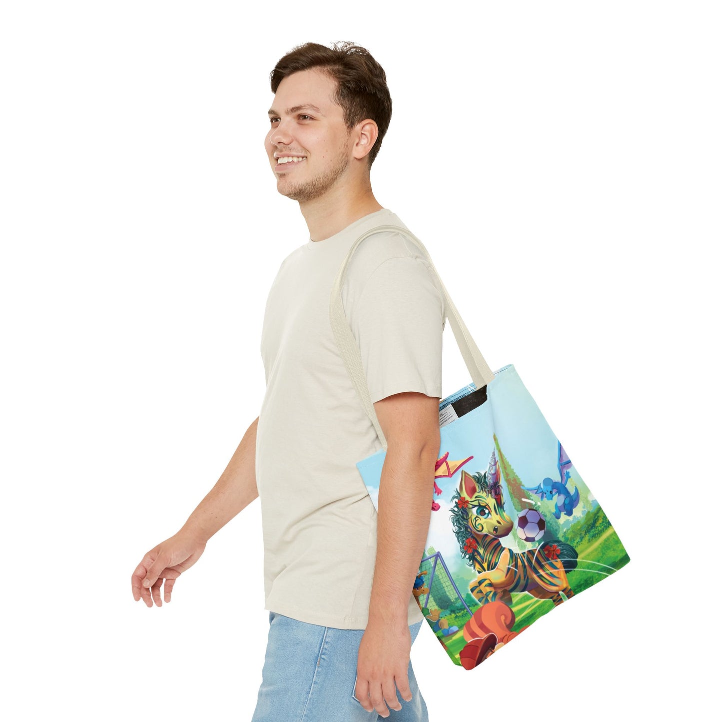 LeeNeigh Soccer Tote Bag