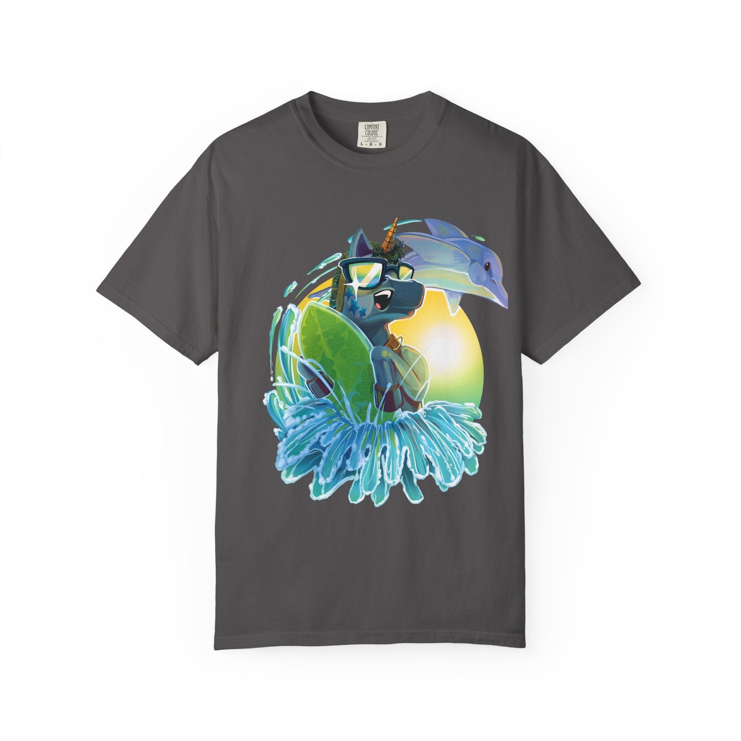 Arty Goes Surfing Unisex T-Shirt