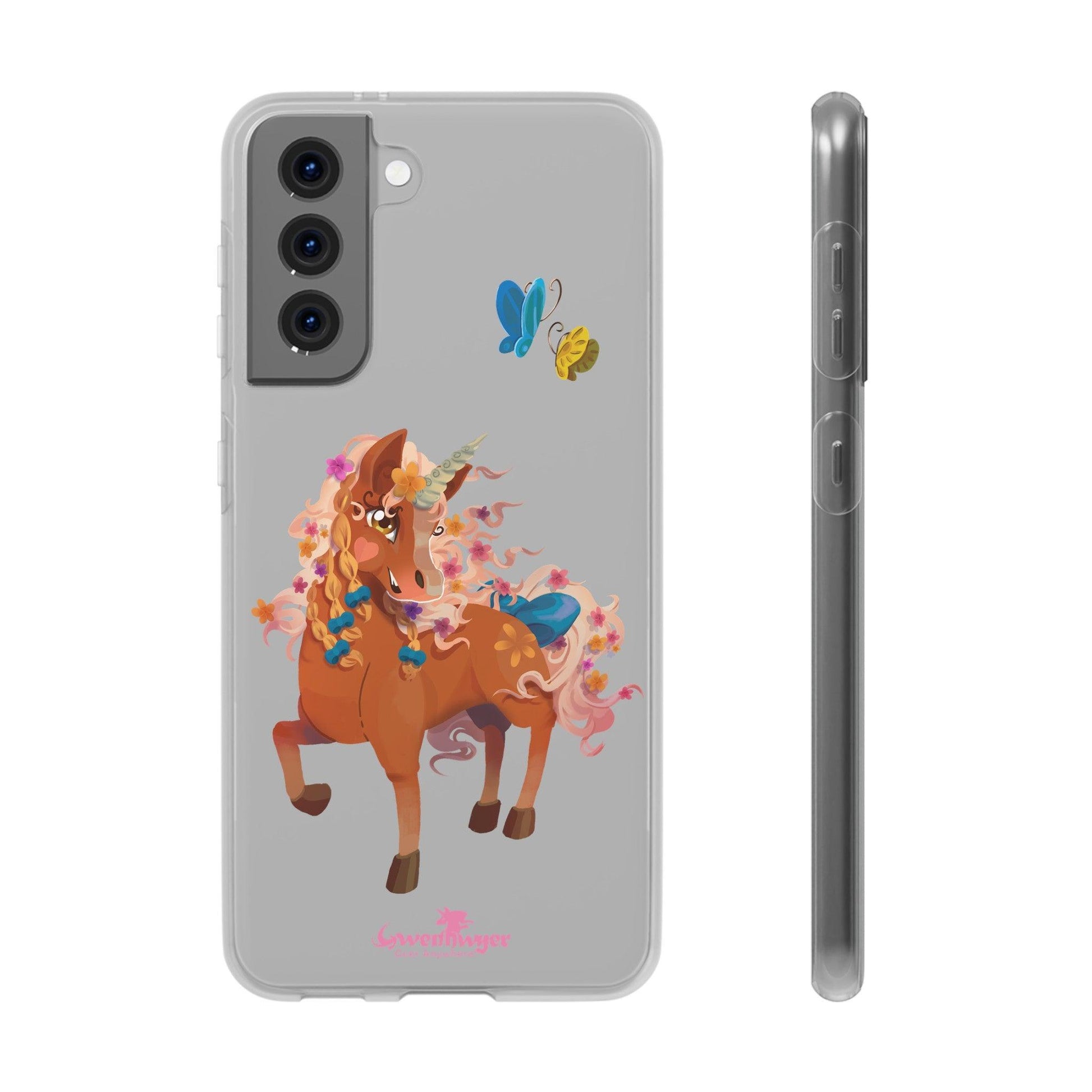 Gwenhwyer Flexi Case - Claires Unicorn Adventures