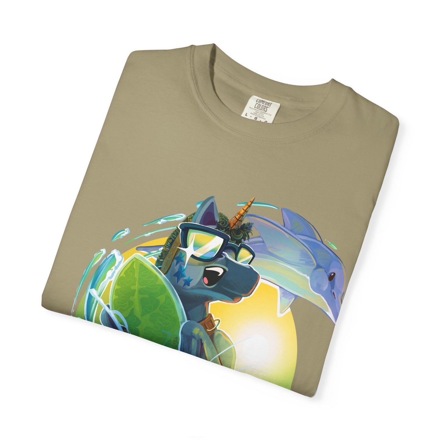 Arty Goes Surfing Unisex T-Shirt