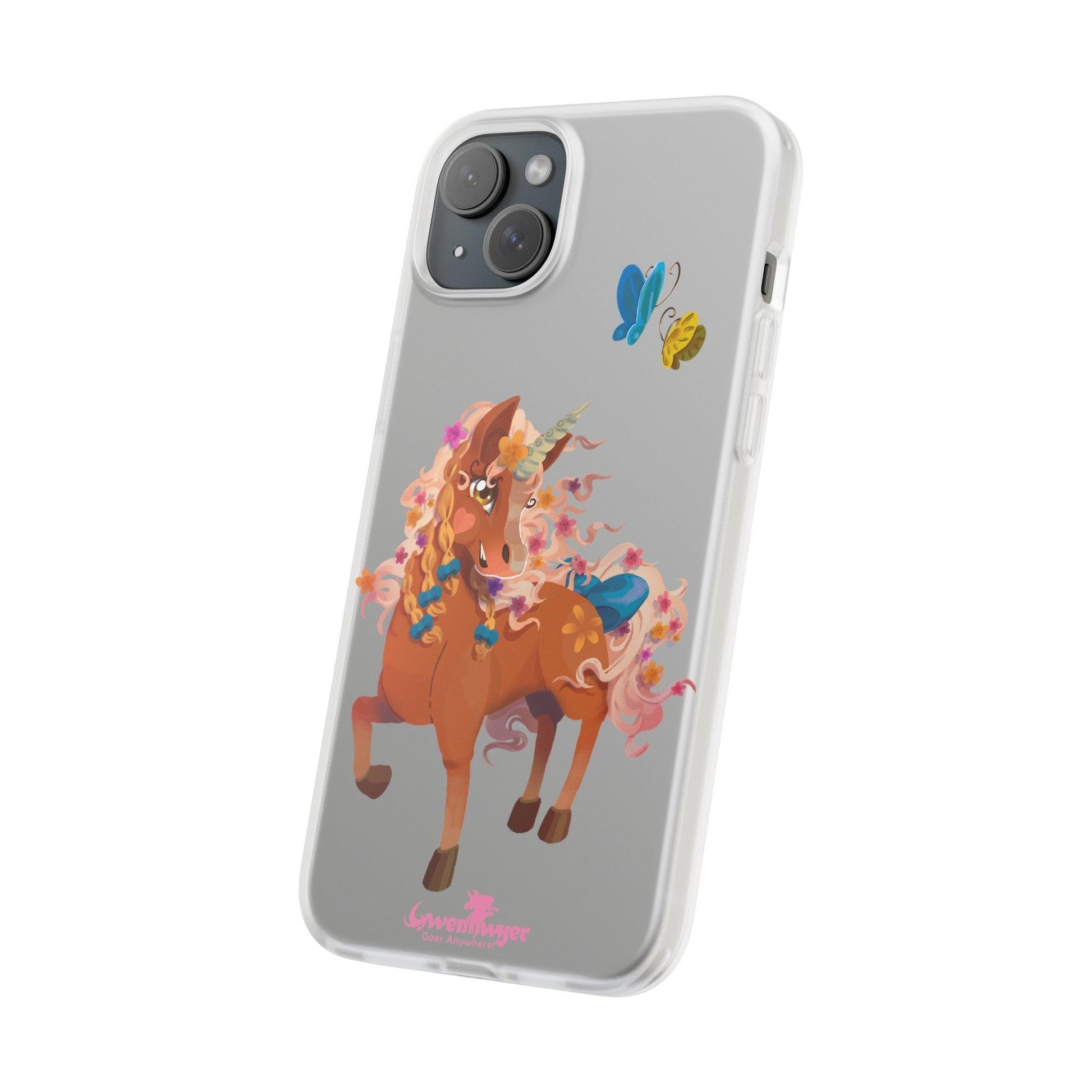 Gwenhwyer Flexi Case - Claires Unicorn Adventures