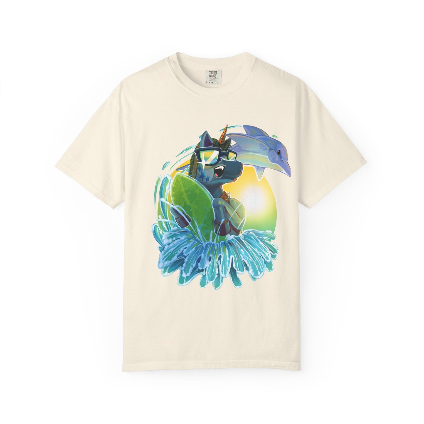 Arty Goes Surfing Unisex T-Shirt